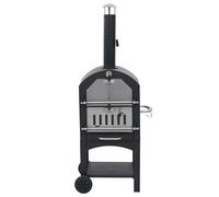 Forno Pizza Esterno a Carbonella con Pietra Refrattaria