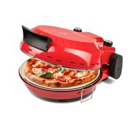 Forno Pizza Oven con Termostato e Timer Rosso FP5002 Girmi