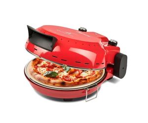 Forno Pizza Oven con Termostato e Timer Rosso FP5002 Girmi