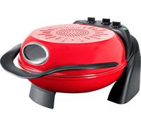 FORNO PIZZA STEBA PB 1, Elettrico, Griglia da 38 x 44 cm, Rosso