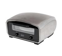R.G.V. Forno Pizza Vulcano 33cm Piatto Girevole 450°C Touchscreen Silver/Nero