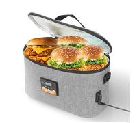 Forno Portatile 8L 12V Silenzioso e Potente con Display Digitale, Regolazione della Temperatura, resistenza in Silicone, Fodera in Alluminio per Picnic