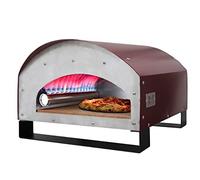 FORNO PORTATILE PER PIZZA A GAS GPL 45X60XH.32CM.MOD.PERSEO BORDEAUX