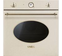 Forno smeg sf800avo ventilato da incasso classe energetica a capacità 70 lt colore avena estetica coloniale