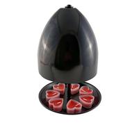 Forno tealight | Riscaldatore e stufa in metallo | Grande forno per candele con riscaldamento rapido, supporto per e supporto riscaldante per uffici, camera da letto, soggiorno