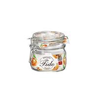 500 ml Barattolo ermetico 'Fido', quadrato, vetro, imboccatura: chiusura meccanica