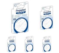 FORNOR MEGAPLAST 17829 APOSITIVI CLASSICI TRANSP MEGAPLAST 30 pz. (Confezione da 5)