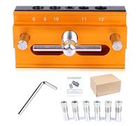Foro dritto Angolo Morsetto Pocket Hole Drilling Locator Staccabile Drill Guide Puncher Mobili Collegamento Lavorazione Del Legno