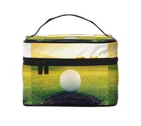 Foro per pallina da golf, Borsa per il trucco Borsa per cosmetici Borsa da viaggio portatile da viaggio Astuccio per matite