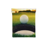 Foro per pallina da golf, Spremere il portafoglio superiore da donna Borsa portaoggetti Piccola portamonete Portamonete