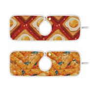 foro rubinetto tappetino per lavello da cucina riutilizzabile e decorato tappetini appesi contatore lavello Splash Guard & Protezioni 30 pollici