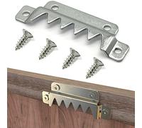 ForoGore Confezione da 12 ganci resistenti a denti di sega, grandi ganci a dente di sega con viti, soluzioni per appendere quadri, quadri, opere d'arte, supporto 181,4 kg