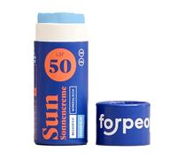 Forpeople Bio Crema solare Stick SPF 50 · Impermeabile Surf Sunscreen con zinco · Filtro UV minerale · Per bambini e adulti · 100% naturale · Colore: blu