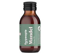 Forpeople Bio olio di mandorle 100 ml, olio di almond puro al 100% per viso, corpo e capelli, spremuto a freddo, vegano, senza profumi, adatto come olio base per massaggi