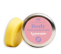 forpeople Burro corpo solido BIO 40g · Crema corpo idratante con burro di karité e cera d’api · Cura pelle secca · Corpo uomo & donna · Zero waste