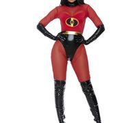 Forplay 559611 Super Suit Sexy Superhero Costume Adult Sized, Red, Extra Small/Small, Small/Medium, Medium/Large, Large/Extra Large