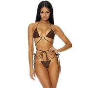 Forplay - Bikini da donna - marrone - XL