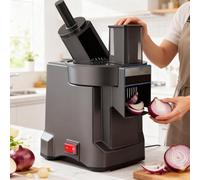 forplubossmmp Affettatrice per Cipolle, Tritatutto Elettrico per Verdure, Robot da Cucina Professionale, Cubettatrice Multifunzionale, Macchina per Patatine Fritte, Facile da Usare