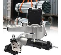 forplubossmmp Reggiatrice Pneumatica Industriale Acciaio, Tenditore Taglierina Sigillatrice Cinghie Metalliche 0,75 A 1,25", Pressa Compatta Portatile 18,5 Libbre Soluzioni Imballaggio 32mm