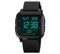 Forrader, Orologio digitale da uomo, sportivo, impermeabile, con retroilluminazione a LED, sveglia, conto alla rovescia, doppio fuso orario, cronometro, 12/24 ore, per uomini, donne, adolescenti,