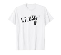 Forrest Gump Lt. Dan Dog Tag Maglietta