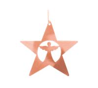 FORREST & LOVE Decorazione Natalizia X-Mas 2022 - Stella con angelo