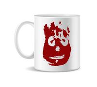 Forsca Wilson With Cast Away, Ball Tazza da Tè e Caffè in Ceramica 330 ml Magic Bianco Rosa Nero 330ml