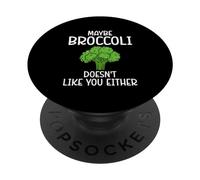 Forse ai broccoli non piacciono né i broccoli vegani PopSockets PopGrip Adesivo