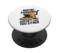 Forse anche la levigatura non ti ama Carpenter Lover PopSockets PopGrip Adesivo