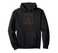 Forse caffè Felpa con Cappuccio