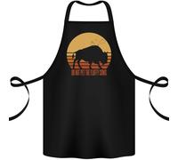 Forse Im Non The Capra Divertente Agricoltura Cotone Grembiule 100% Biologico