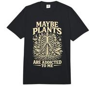 Forse Le Piante Sono dipendenti da Me, Giardiniere Scheletro retrò Comfort Colors Adult Heavyweight T-Shirt