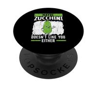 Forse le zucchine non ti piacciono né vegane vegetariane PopSockets PopGrip Adesivo