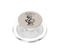 Forse Ma Anche No Overthinketh Philosophy Humor Citazione PopSockets PopGrip per MagSafe