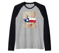 Forse Non Sono Perfetto, ma almeno vengo dal Texas Maglia con Maniche Raglan