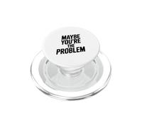 Forse sei il problema divertente sarcastico citazione PopSockets PopGrip per MagSafe