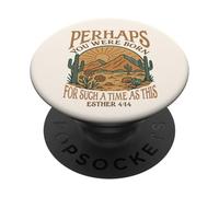 Forse sei nato per un tempo come questo | Vintage ▾ PopSockets PopGrip Adesivo