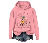 Forse sei stato creato per un periodo come questa felpa con cappuccio, forse sei stato creato per un periodo come questa felpa, rosa, XXL