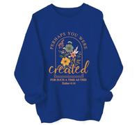 Forse sei stato creato per un periodo come questa felpa con cappuccio, forse sei stato creato per un periodo come questa felpa, Blu zaffiro-1, XXL