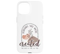 Forse sei stato creato per un tempo come questo Esther 4:14 Custodia per iPhone 15