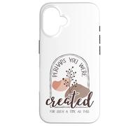 Forse sei stato creato per un tempo come questo Esther 4:14 Custodia per iPhone 16