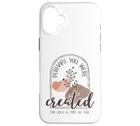 Forse sei stato creato per un tempo come questo Esther 4:14 Custodia per iPhone 16 Plus