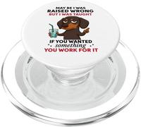 Forse sono stato allevato in modo sbagliato, ma mi è stato insegnato il bassotto PopSockets PopGrip per MagSafe