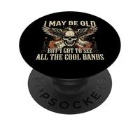 Forse sono vecchio ma ho avuto modo di vedere tutte le migliori band del Rock N Roll PopSockets PopGrip Adesivo
