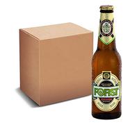 FORST 24 Bottiglie Birra Forst Kronen da 33 cl Italiana Bionda Italia Luppolo Malto Artigianale, Birra Forst Kronen 24 Bottiglie - 7,92 Litri