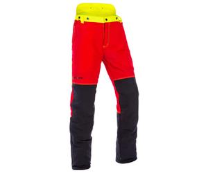 Forst-Extrem Pantaloni di protezione dal taglio per principianti 2.0 i protezione al taglio 1 (20 m/s) M rosso/giallo