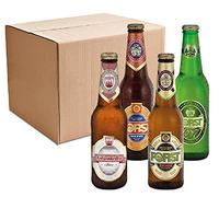 FORST Set 12 Bottiglie da 33 cl Degustazione Birra Forst: Felsenkeller, 1857, Kronen, Sixtus - Birra Forst 12 Bottiglie - 3,96 Litri