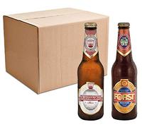 FORST Set 12 Bottiglie da 33 cl Degustazione Birra Forst Felsenkeller Sixtus Italiana Luppolo Malto Artigianale, Birra Forst 12 Bottiglie - 3,96 Litri