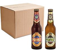 FORST Set 24 Bottiglie da 33 cl Degustazione Birra Forst Kronen e Sixtus Italiana Luppolo Malto Artigianale, Birra Forst 24 Bottiglie - 7,92 Litri