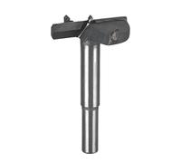 Forstner - Punta per trapano in carburo cementato, per lavorazione del legno, HSS, per trapano da banco, trapano a mano/legno massello, adatta per sughero, stecca, compensato, truciolato, compensato